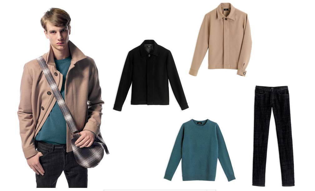 Sale bei A.P.C., Jacke z.B. 140 statt 280 Euro