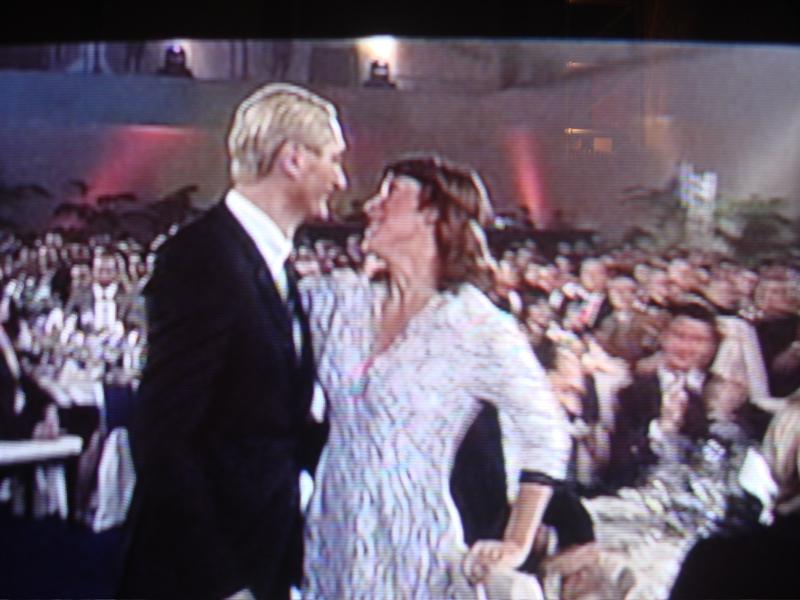 Hermann Fankhauser und Helga Schania aka Wendy and Jim bei der Gala Austria 08