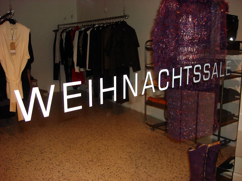 Weihnachtssale, Nachbarin, Bauernmarkt 9, 1010 Wien