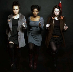 Abschlußmodenschau, Modeschule Herbstsraße, 2.4. 2009