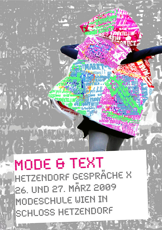 Mode & Text, Hetzendorf Gespräche X Mode & Text, Hetzendorf Gespräche X