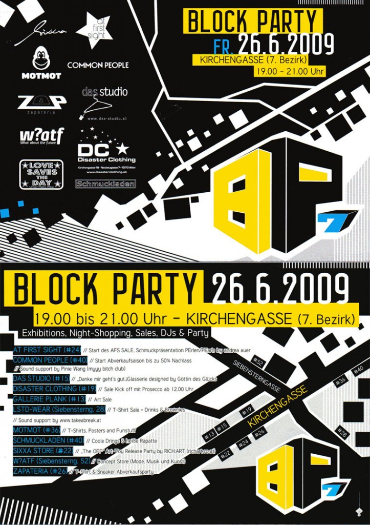 Blockparty Flyer Blockparty Flyer