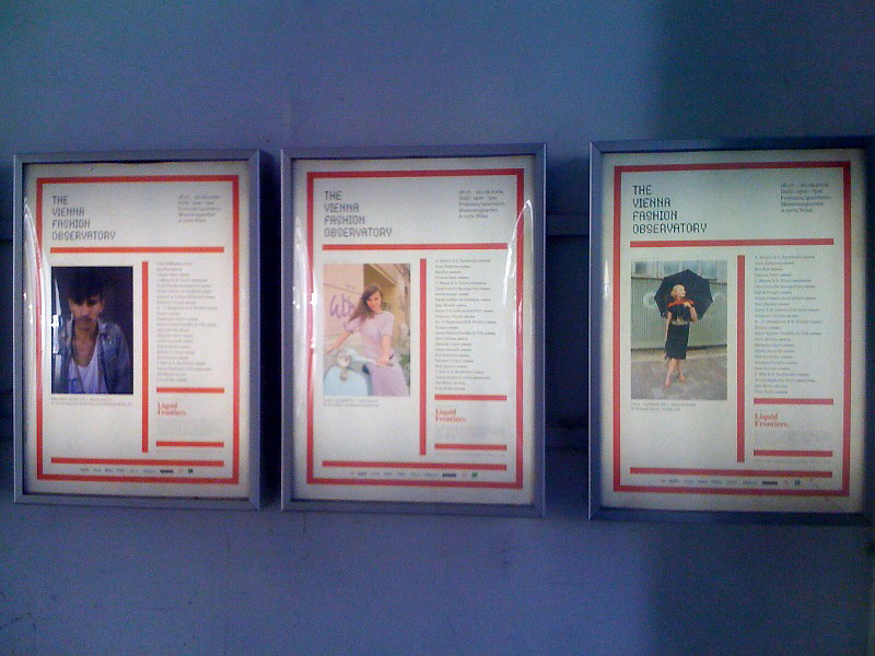 TVFO Plakate im Museumsquartier, Foto: Max, wissenbelastet.com TVFO Plakate im Museumsquartier