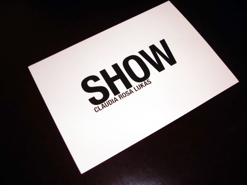 Show Claudia Rosa Lukas, 25.9. 19 Uhr, MQ Vienna Fashion Week Show Claudia Rosa Lukas, 25.9. 19 Uhr, MQ Vienna Fashion Week