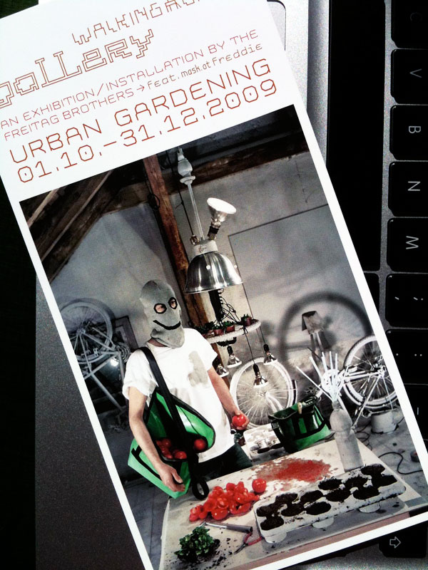 Urban Gardening mit DANIEL und MARKUS FREITAG Urban Gardening mit DANIEL und MARKUS FREITAG