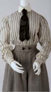 Radfahrkostüm 1900, Bild: Wien Museum