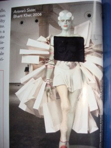 Zensuriert: Vogue India, Jänner 2010: "Body of Work", über die weibliche Form in der Kunst