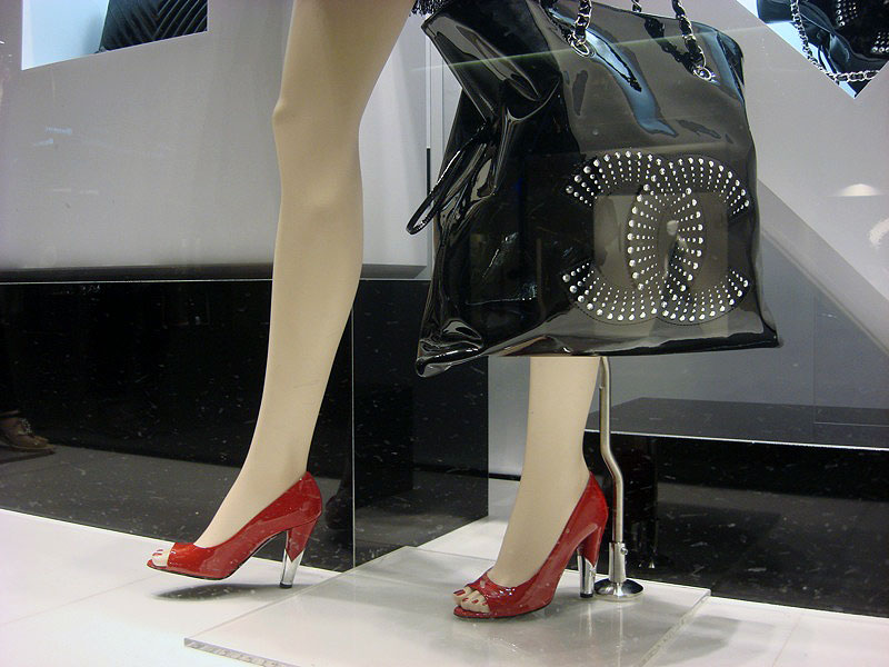 Auslage Chanel, Februar 2010, Kohlmarkt, 1010 Wien, Foto: Tschilp.com