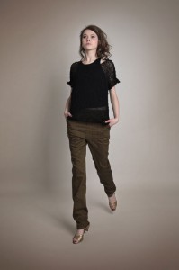 mija t. rosa, SS 2010: Shirt "Kim", Hose "Mirror", Fotos: Julia Spicker