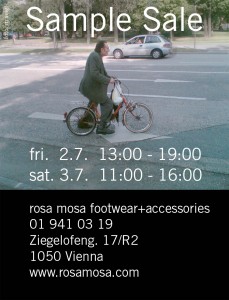 rosa mosa Sample Sale