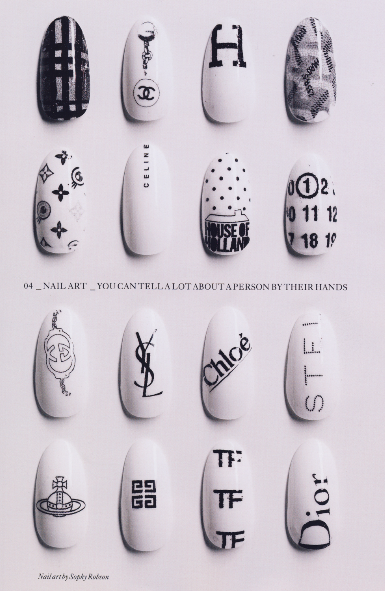 Nailart von Sophy Robson, Bild (Scan): Sophy Robson