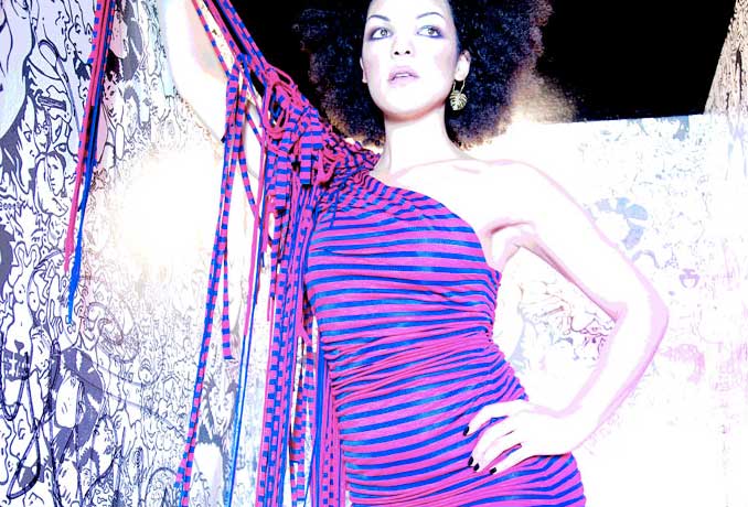 Gina Drewes, Frühjahr/Sommer 2010, Foto: Giorgio Scola, Haare & Makeup: Verena Rabl, Model: Jenna G