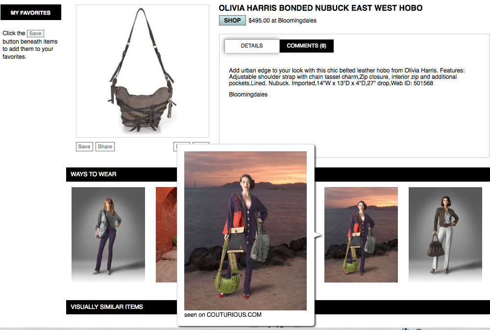 boutiques.com, "ways to wear", Screenshot