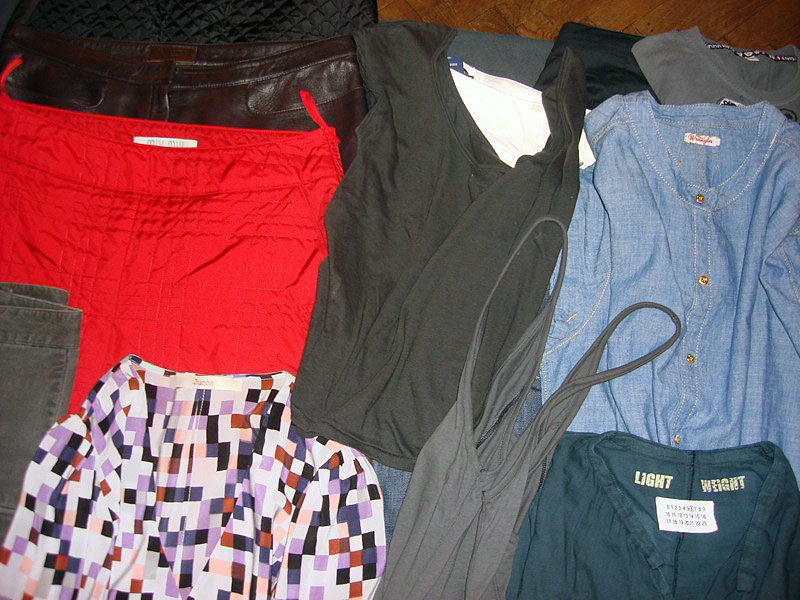 Second Hand Mode von Miu Miu, Prada, Neil Barret, Balenciaga, Acne u.a.