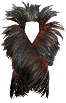 Ann Demeulemeester Federnschal, Bild: Park, Wien