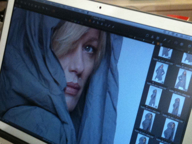 Fotoshooting KAYIKO SS2011, Carolin Dichtl by Mischa Nawrata