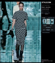 Marc Jacobs, FW 2011, Screenshot Style.com